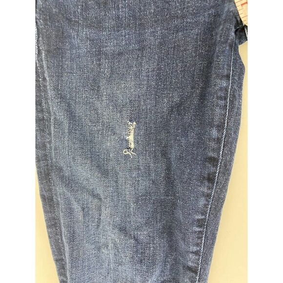 Citizens of Humanity Phantom Cropped Skinny Leg Distressed Jeans Blue - Size 28 - Picture 8 of 11